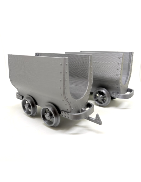 Pack de 2 vagonetas "Cangrejo" MFU