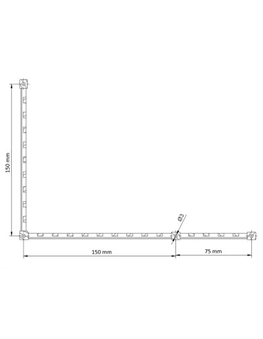 Valla de Norte 150 mm