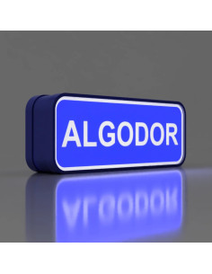 Letrero de Algodor