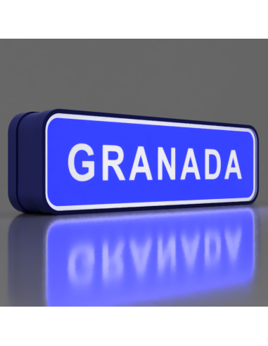 Letrero de Granada