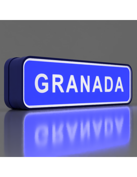 Letrero de Granada