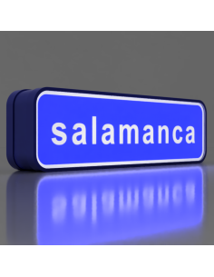 Letrero de Salamanca