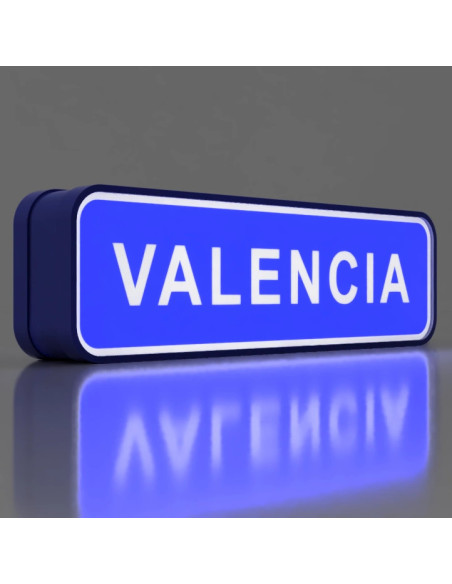 Letrero de Valencia