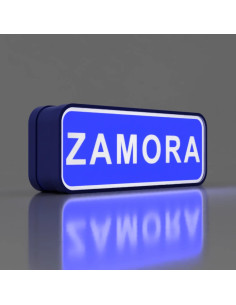 Letrero de Zamora
