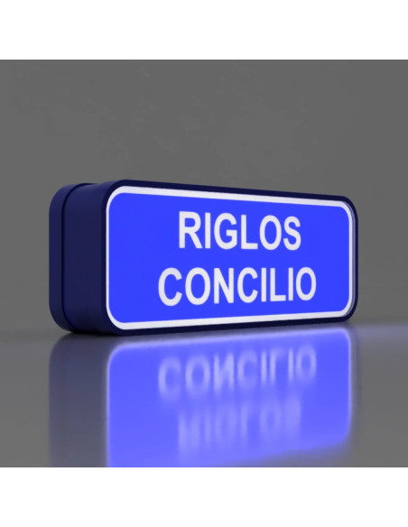 Letrero de Riglos Concilio