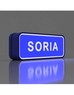 Letrero de Soria