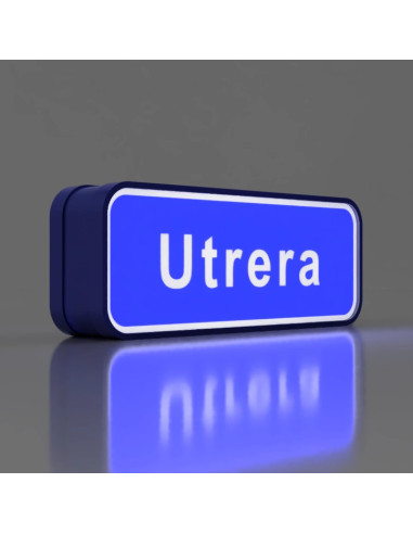 Letrero de Utrera