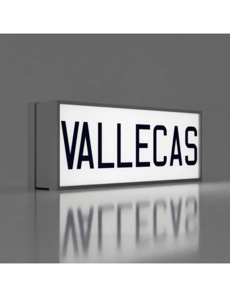 Letrero de Vallecas