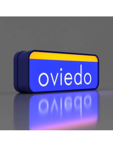 Letrero de Oviedo