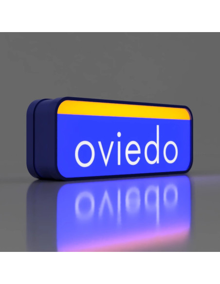 Letrero de Oviedo