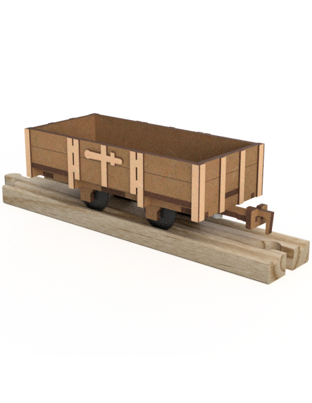 Vagón bordes medios